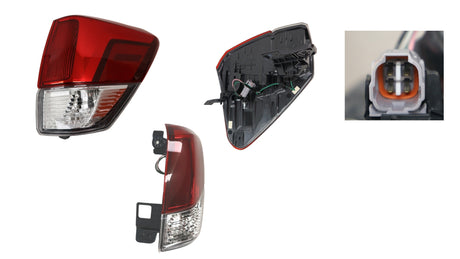Tail Light Outer (RHS, LED, Red Clear) Subaru Forester SK/S5 2018 - 2025 SBFT-TAL-40R - Sterling Parts