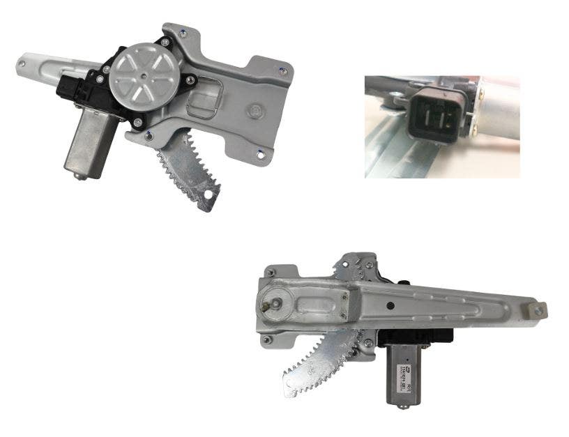 Rear Window Regulator RHS (2 - Pin, With Motor) Subaru Impreza/WRX GJ/GP G4 12/2011 - 10/2016 SBIP - WIR - 12R - Sterling Parts - Window Regulators & Winders - Sterling Parts