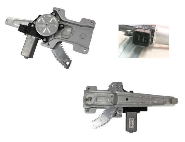Rear Window Regulator RHS (2 - Pin, With Motor) Subaru Impreza/WRX GJ/GP G4 12/2011 - 10/2016 SBIP - WIR - 12R - Sterling Parts - Window Regulators & Winders - Sterling Parts