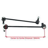 Pair Front Sway Bar Links Fit For Holden Astra AH TS TSII Zafira GF 1998-2010 Black SBLK-HLN002 - Machter