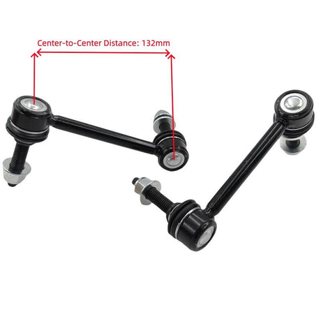 Pair Front Sway Bar Links Kit Fit For Jeep Grand Cherokee WK2 2011-2015 - Machter
