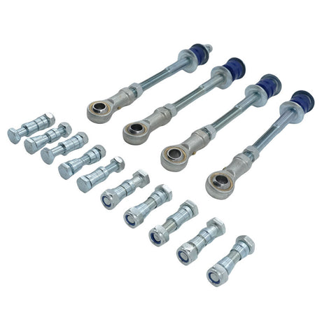 Swaybar Link Front + Rear Extended Threaded Fit For Nissan Patrol GQ Y60 For Ford Maverick DA For Jeep Wrangler TJ SBLK-NS003 - Machter