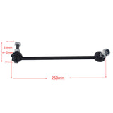 Front Rear Sway Bar Link Stabilizer Kit Fit for Nissan Patrol GU Y61 1997-2014 - Machter