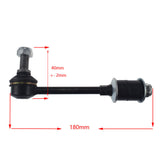 Front Rear Sway Bar Link Stabilizer Kit Fit for Nissan Patrol GU Y61 1997-2014 - Machter