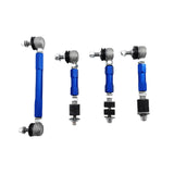 4 x Front & Rear Extended Sway Bar Link Fit For Nissan Patrol GQ GU Wagon 2-6" Lift - Machter