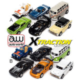 Auto World R34 X - Traction Slot Car Assorted Single Collectible - Diecast Models