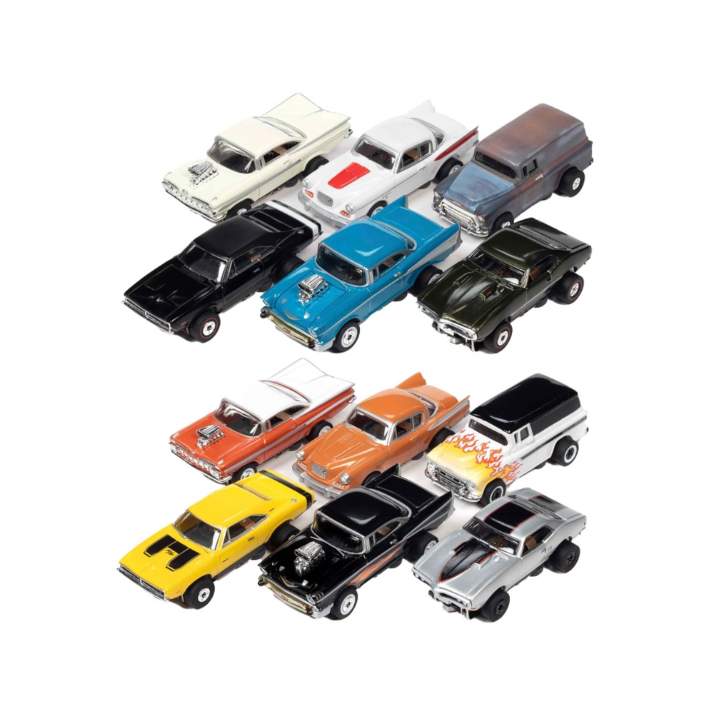 Auto World 2023 R2 Coffee Thunderjets Slot Car Assortment Single Collectible - Diecast Models
