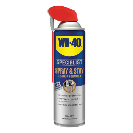Specialist No Drip Formula Spray & Stay 300g - WD-40 | Universal Auto Spares