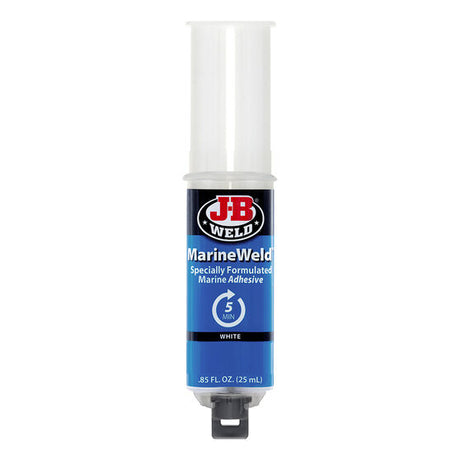 Marine Weld Epoxy Syringe 25ml Strong, Lasting Repairs - J-B Weld | Universal Auto Spares