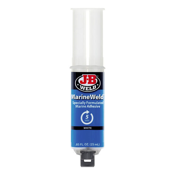 Marine Weld Epoxy Syringe 25ml Strong, Lasting Repairs - J-B Weld | Universal Auto Spares