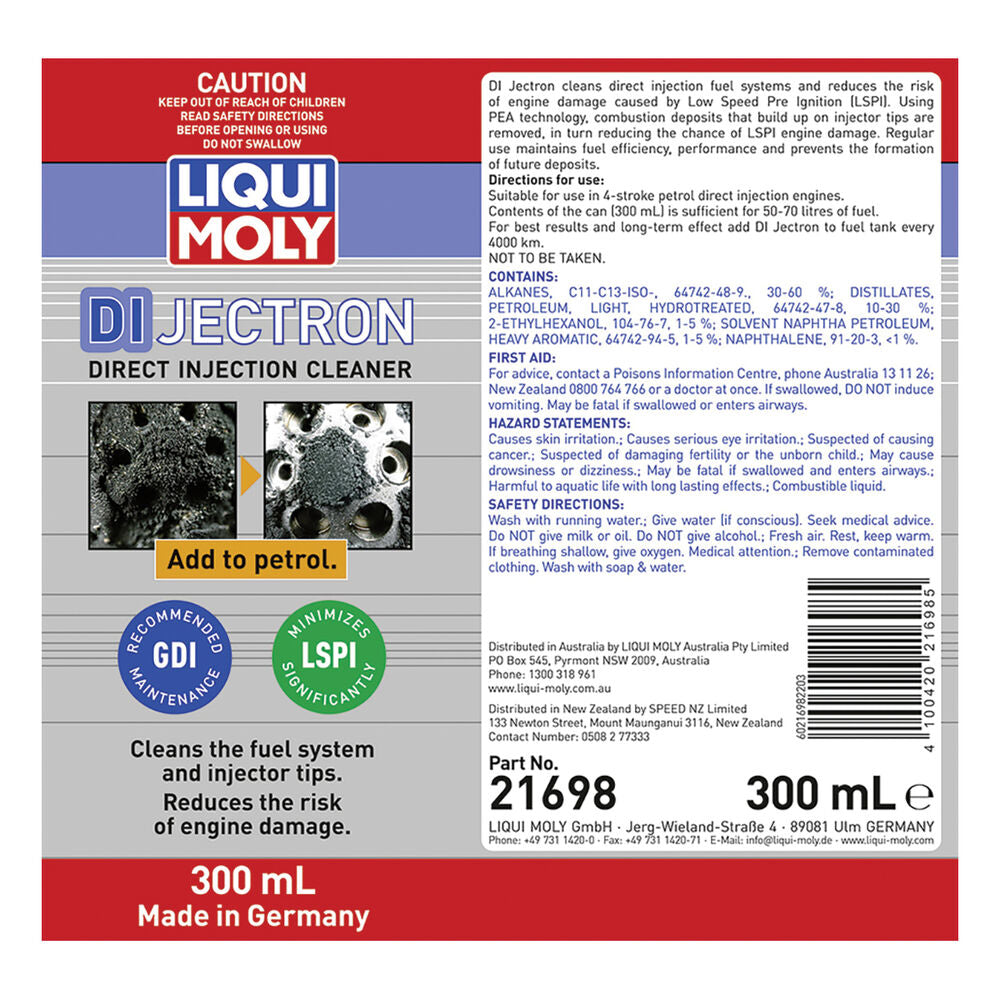 Liqui moly jectron works! 