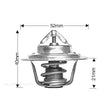 Thermostat 52mm Dia 71C DT15C - DAYCO | Universal Auto Spares