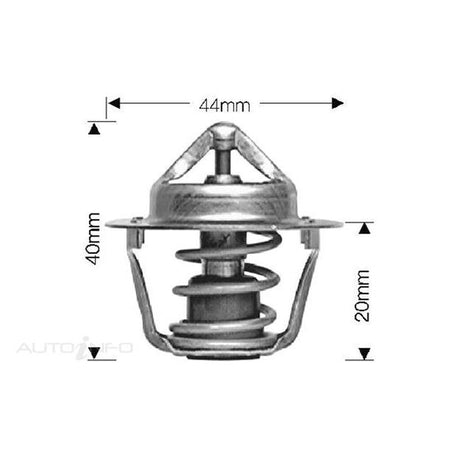 Thermostat 44mm Dia 82C Multiple Applications DT26A - DAYCO | Universal Auto Spares