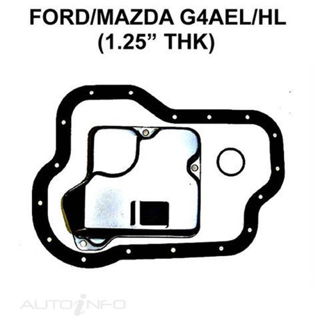 Transmission Filter Kit Ford/Mazda G4Ael/Hl (1.25" Thick) KFS815 - Transgold | Universal Auto Spares