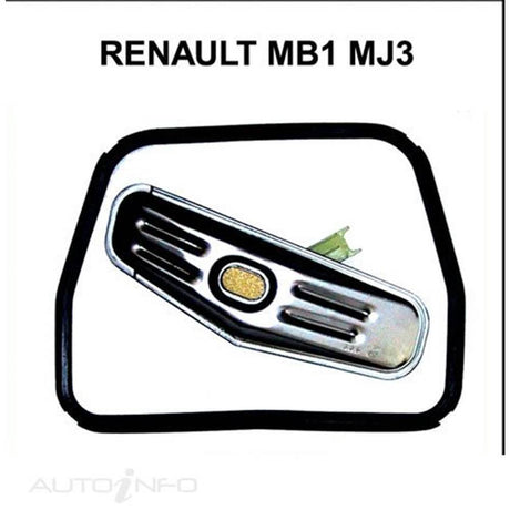 Transmission Filter Kit Renault Mb1, Mj3 1986-89 Fuego KFS833 - Transgold | Universal Auto Spares