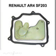 Transmission Filter Kit Renault Ar4 1990 On KFS834 - Transgold | Universal Auto Spares