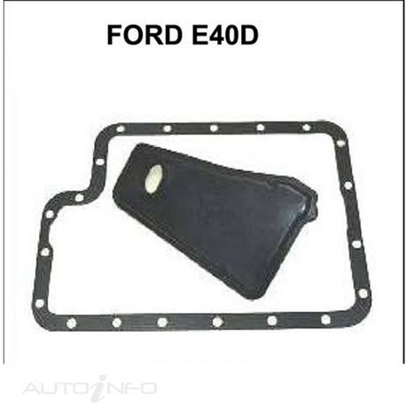 Transmission Filter Kit Ford E40D All Plastic Filter 4WD KFS847 - Transgold | Universal Auto Spares