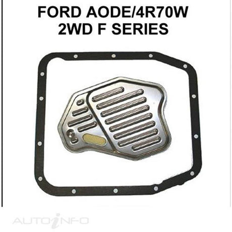 Transmission Filter Kit Ford Aode/4R70W 2WD F Series KFS913 - Transgold | Universal Auto Spares