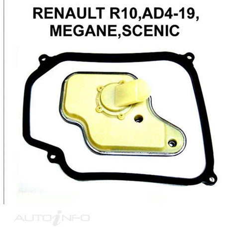 Transmission Filter Kit Renault R10,Ad4 - 19,Megane,Scenic 1991 On KFS923 - Transgold | Universal Auto Spares