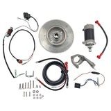 Electrical Start Conversion Kit Fit For Yamaha 2 Stroke 30HP Outboard 61N85550-10 SCKIT-YA001 - Machter