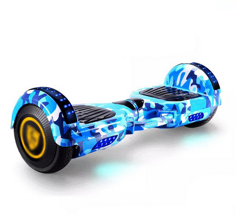 60cm Hoverboard Scooter Self Balancing Electric Hover Board Skateboard Blue-camouflage - Machter