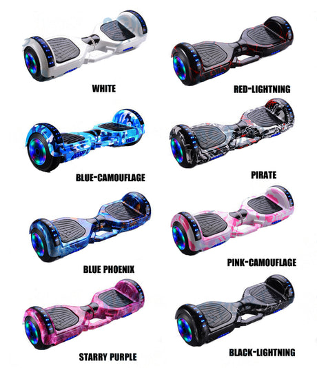 60cm Hoverboard Scooter Self Balancing Electric Hover Board Skateboard Chinoiserie - Machter