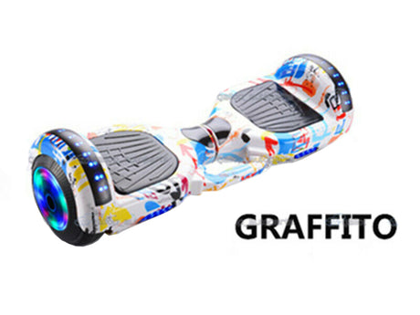 60cm Hoverboard Scooter Self Balancing Electric Hover Board Skateboard Graffito - Machter