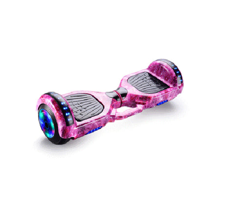 60cm Hoverboard Scooter Self Balancing Electric Hover Board Skateboard Starry Purple - Machter