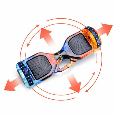 60cm Hoverboard Scooter Self Balancing Electric Hover Board Skateboard Blue Phoenix - Machter
