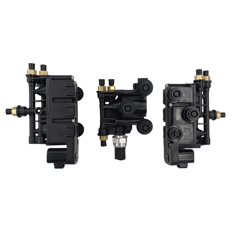 3 Pieces Air Suspension Solenoid Valve Block Fit For Land Rover Range Rover Sport Discovery LR3 LR4 - Machter