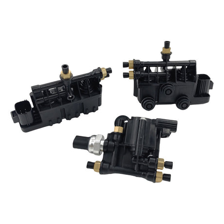 3 Pieces Air Suspension Solenoid Valve Block Fit For Land Rover Range Rover Sport Discovery LR3 LR4 - Machter