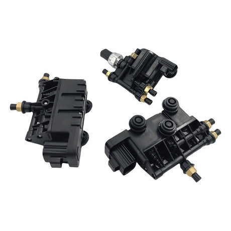 3 Pieces Air Suspension Solenoid Valve Block Fit For Land Rover Range Rover Sport Discovery LR3 LR4 - Machter