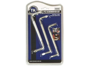Screwdriver Set 3 Piece Offset Double Ended Straight & Phillips - Tool King