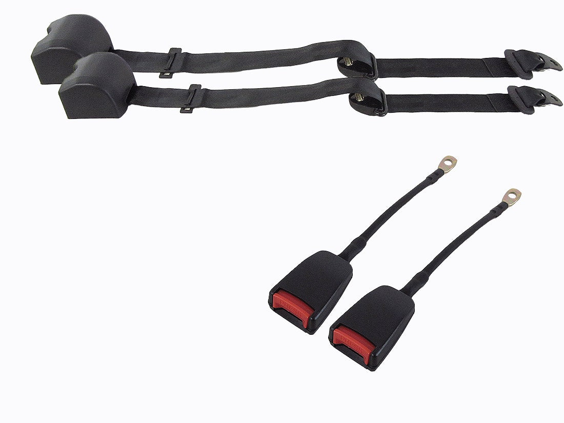 Seat Belt (E - Marked, Front, Pair) Universal 3 - Point Retractable 1990 Onwards SEB - UNIV - 002 - Sterling Parts - Seat Belts & Parts - Sterling Parts