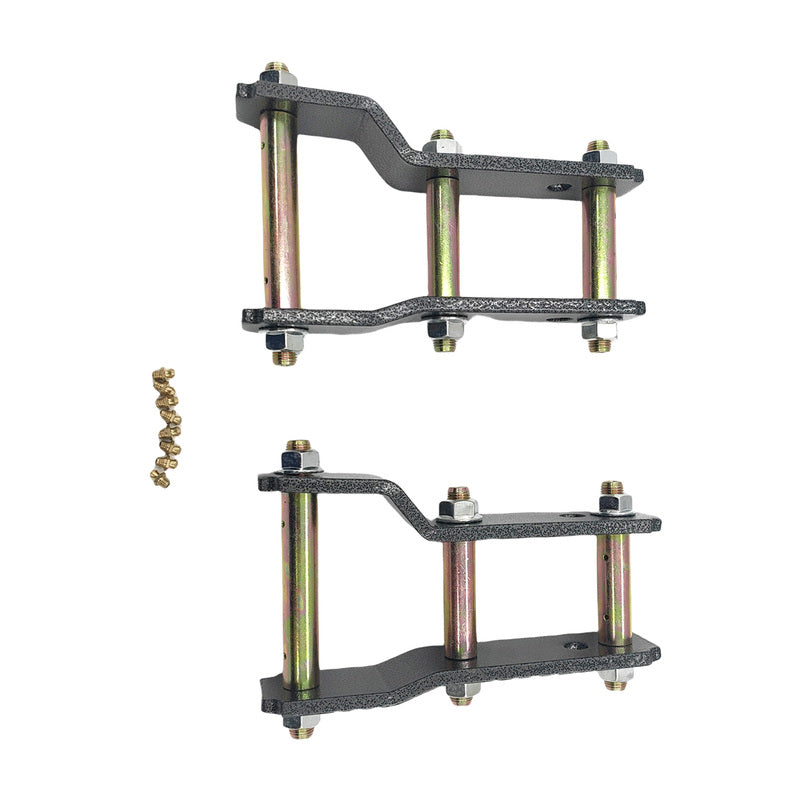 Pair Rear Extended Shackles 2" 50mm Lift Fit For Ford Ranger Next Gen T9 PY 2022-ON SHACKLE-FD002 - Machter