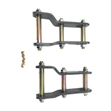 Pair Rear Extended Shackles 2" 50mm Lift Fit For Ford Ranger Next Gen T9 PY 2022-ON SHACKLE-FD002 - Machter