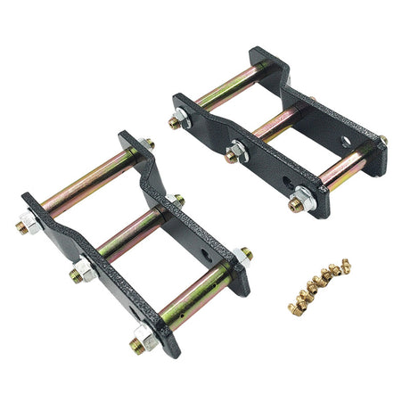 Pair Rear Extended Shackles 2" 50mm Lift Fit For Ford Ranger Next Gen T9 PY 2022-ON - Machter
