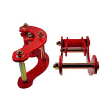 2'' Rear Leaf Extended Double G Shackle Leveling Lift Kit Fit For LDV T60 For Holden Colorado For Isuzu Dmax SHACKLE-HLN002 - Machter