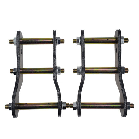 2" Lift Rear Extended Greasable Shackles Fit For Mitsubishi Triton L200 ML MN 2006-2015 - Machter