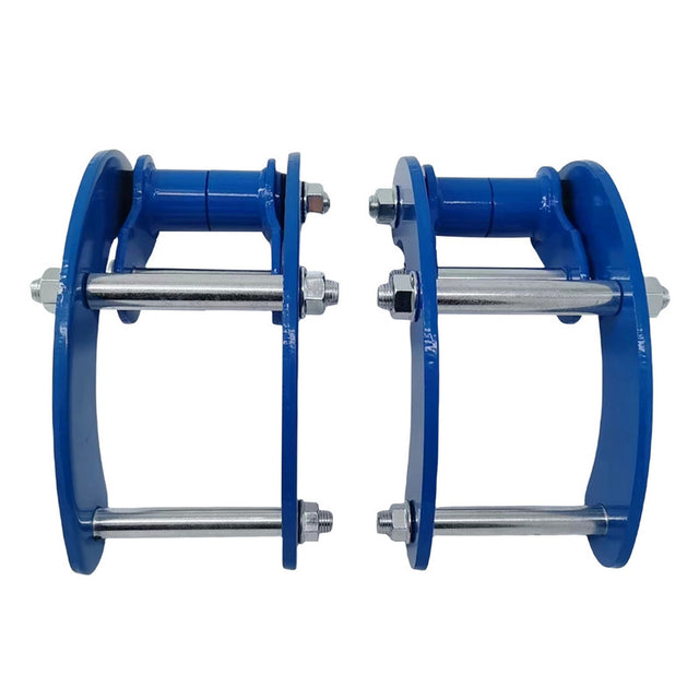 2" Rear Leaf Spring Shackles Lift Kit Fit For Mitsubishi Triton ML MN 2.4L 2.5L 3.5L SHACKLE-MB003 - Machter