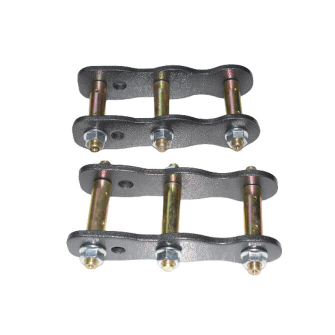 Rear 2" Lift Kit 50mm Extended Greasable Shackles Fit For Nissan Navara D22 4WD SHACKLE-NS001 - Machter