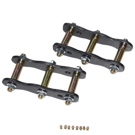 Rear 2" Lift Kit 50mm Extended Greasable Shackles Fit For Nissan Navara D22 4WD SHACKLE-NS001 - Machter
