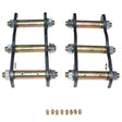 Rear 2" Lift Kit 50mm Extended Greasable Shackles Fit For Nissan Navara D22 4WD SHACKLE-NS001 - Machter