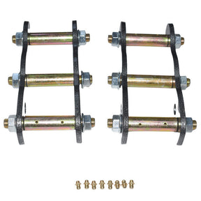 Rear 2" Lift Kit 50mm Extended Greasable Shackles Fit For Nissan Navara D22 4WD SHACKLE-NS001 - Machter