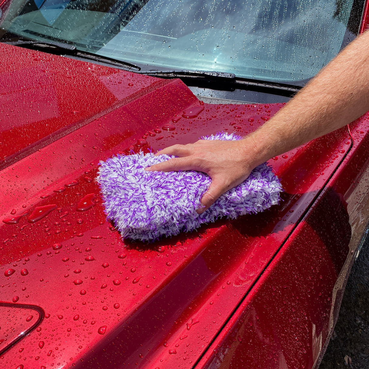 SHAGGY MICROFIBRE WASH PAD - Mothers