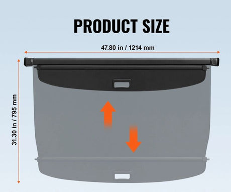 Rear Trunk Cargo Security Cover Shade Fit For Toyota RAV4 2019-2024 - Machter
