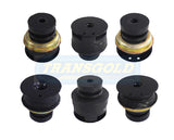 Body Mount Kit Fits Nissan Patrol Y60 GQ Coil Cab (6 Pcs) (BM) SK1845 – Transgold | Universal Auto Spares