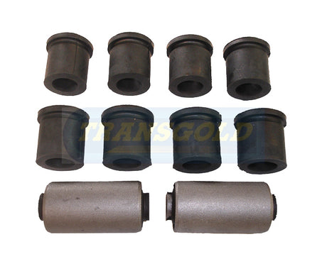 (BK) Nissan Navara D22 1998-2004 2Wd Rear Spring Bush Kit SK192 - Transgold | Universal Auto Spares