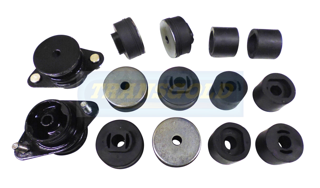 Body Mount Kit Fits Mitsubishi Series 1/91- 6/97 SWB Pajero (14 Pcs) (BM) SK2015 – Transgold | Universal Auto Spares