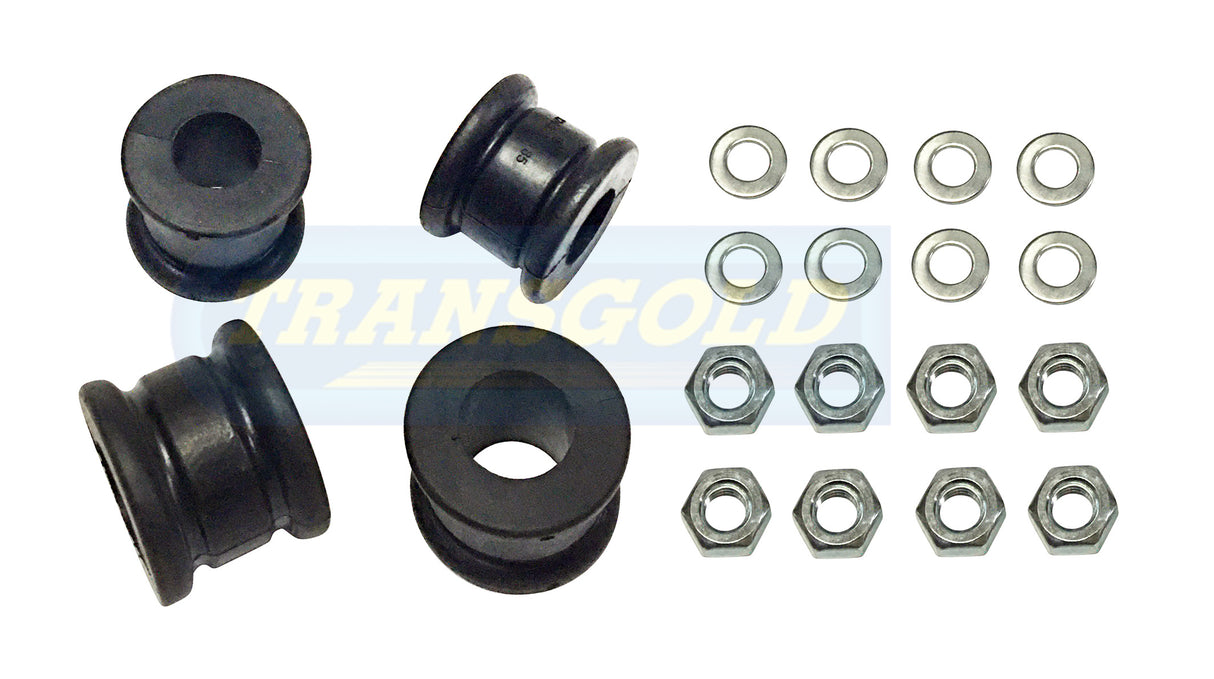 Front Sway Bar Bush Set (4pcs) 22.5 / 26.5 ID Fits Mercedes Various (BK) SK2763 - Transgold